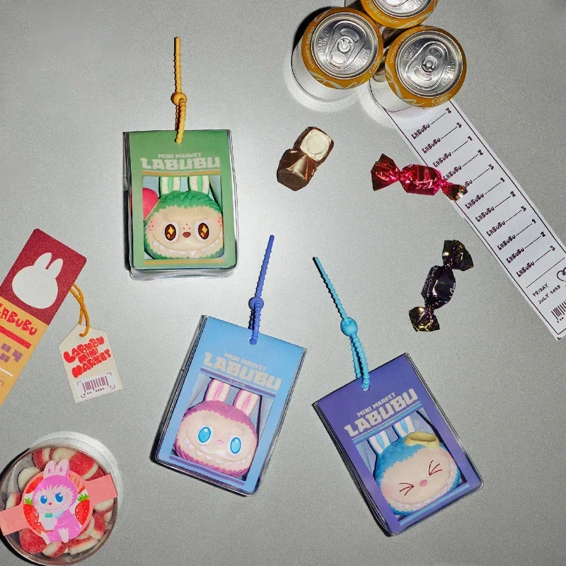 البوب مارت الوحوش أحمق مارت سلسلة-Squishy سحر صندوق أعمى تخمين حقيبة اللعب الأصلية دمية لطيف أنيمي الشكل الحلي هدية