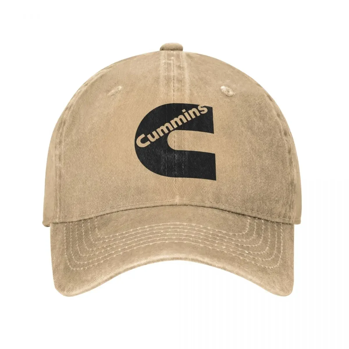 

Gas Fueled Engine Cummins Summer Baseball Caps Denim Washed Hats Cap Workouts Male Sports Snapback Hat for Men Women