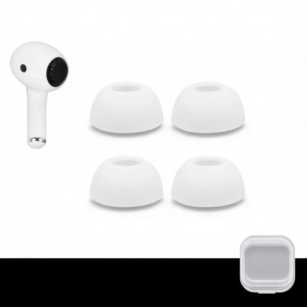Soft Silicone Replacement Ear Tips For Apple AirPods Pro 2 Earbuds Comfortable Noise Reduction Anti Slip Eartips Covers