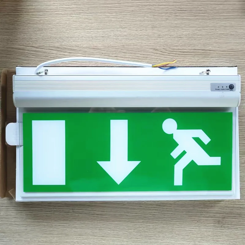 

Emergency Exit Light Stays On 24 Hours A Day Power-Off Emergency Lighting Lasts For 90 Minutes Lithium Battery Light Ac85-265v