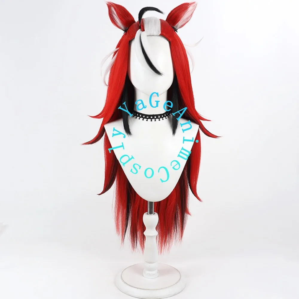Hakos Baelz Summer Cosplay Wig Character Hairstyle for Seasonal Live Event Beach Festival Idol Show and Creative Photo Session