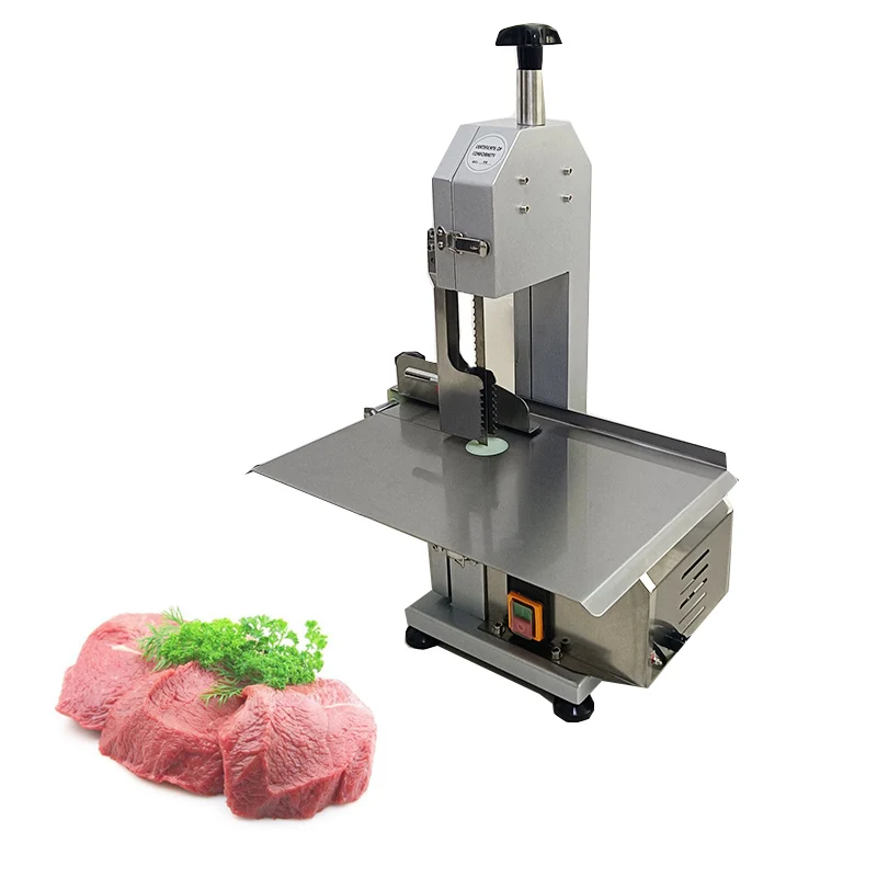 

110V/220V Electric Meat Bone Cutting Machine Commercial Desktop Freezing Meat Cut Ribs Fish Meat Beef Bone Saw machine