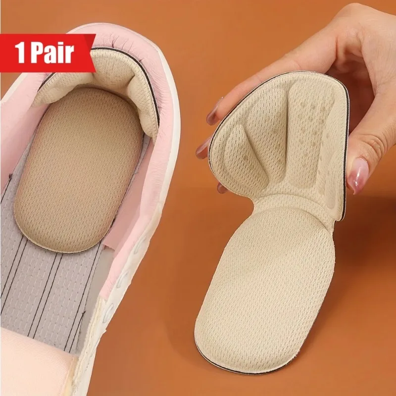 ​ T자형 젤 힐 통증 완화 인서트 운동화용 미끄럼 방지 쿠션 패드 발 관리 충격 흡수 편안한 지지 ​