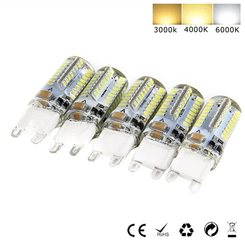 1- 10 Chiếc G9 Bóng Đèn Led 5W 7W 9W 12W Ấm/Trắng Lạnh AC220V-240V 360 Độ Góc Chiếu Mini Bóng Đèn LED Bulb Ánh Sáng