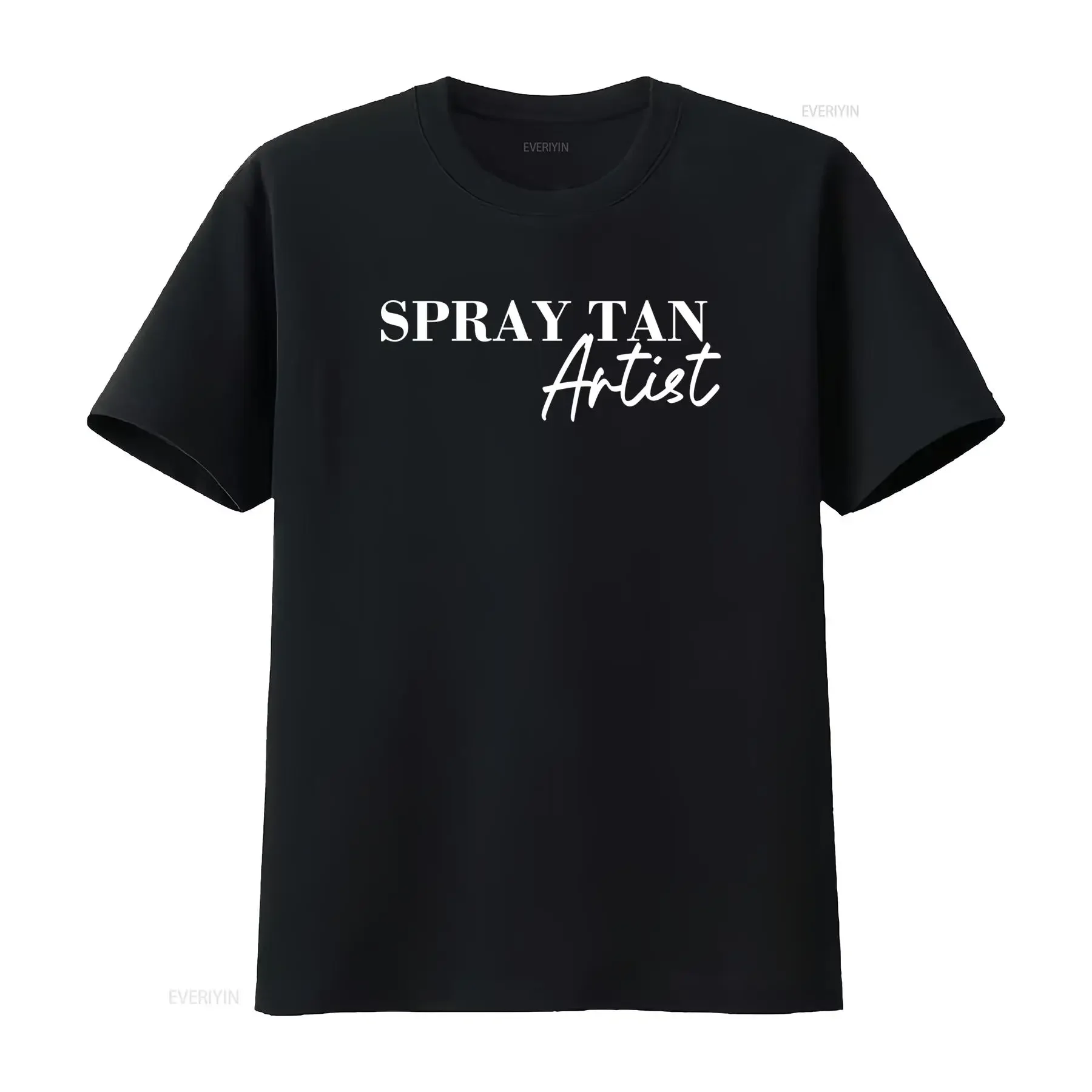 Spray Tan Artist Tanning Mens T Shirt  vintage Washed designer clothes Stylish Slightly Unisex Comfortable