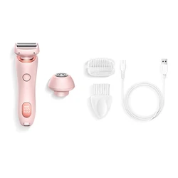 Beautibloom-Rasierer, Livora-Elektro rasierer, Rasierer-Epilierer für zu Hause, 2-in-1-Rasierapparate für Frauen