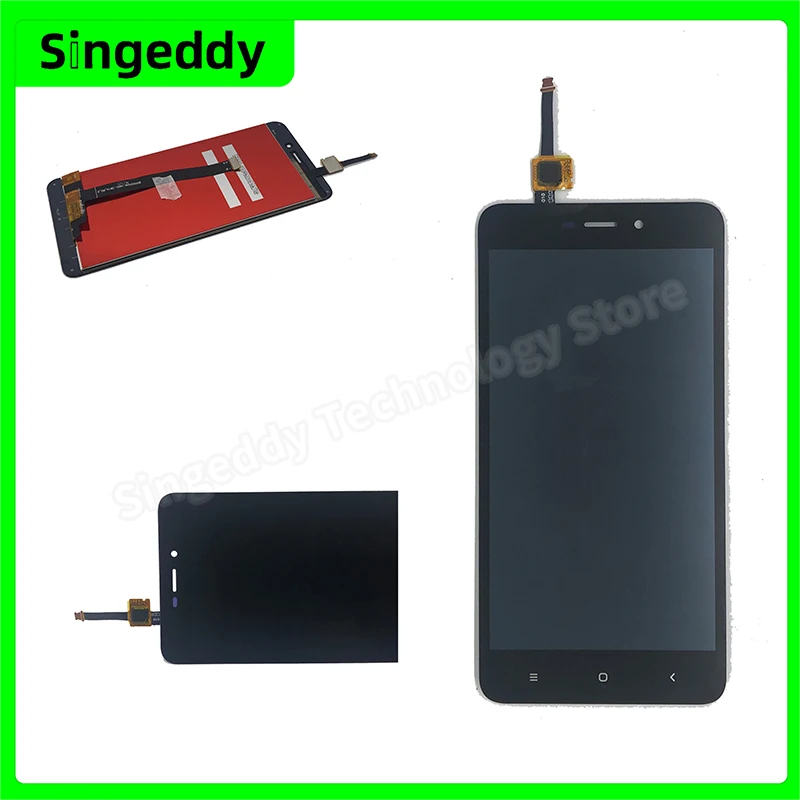 

LCD Display for Xiaomi Redmi 4A, Touch Screen Digitizer, Complete Assembly Replacement Parts, 5.0 in, 1280*720