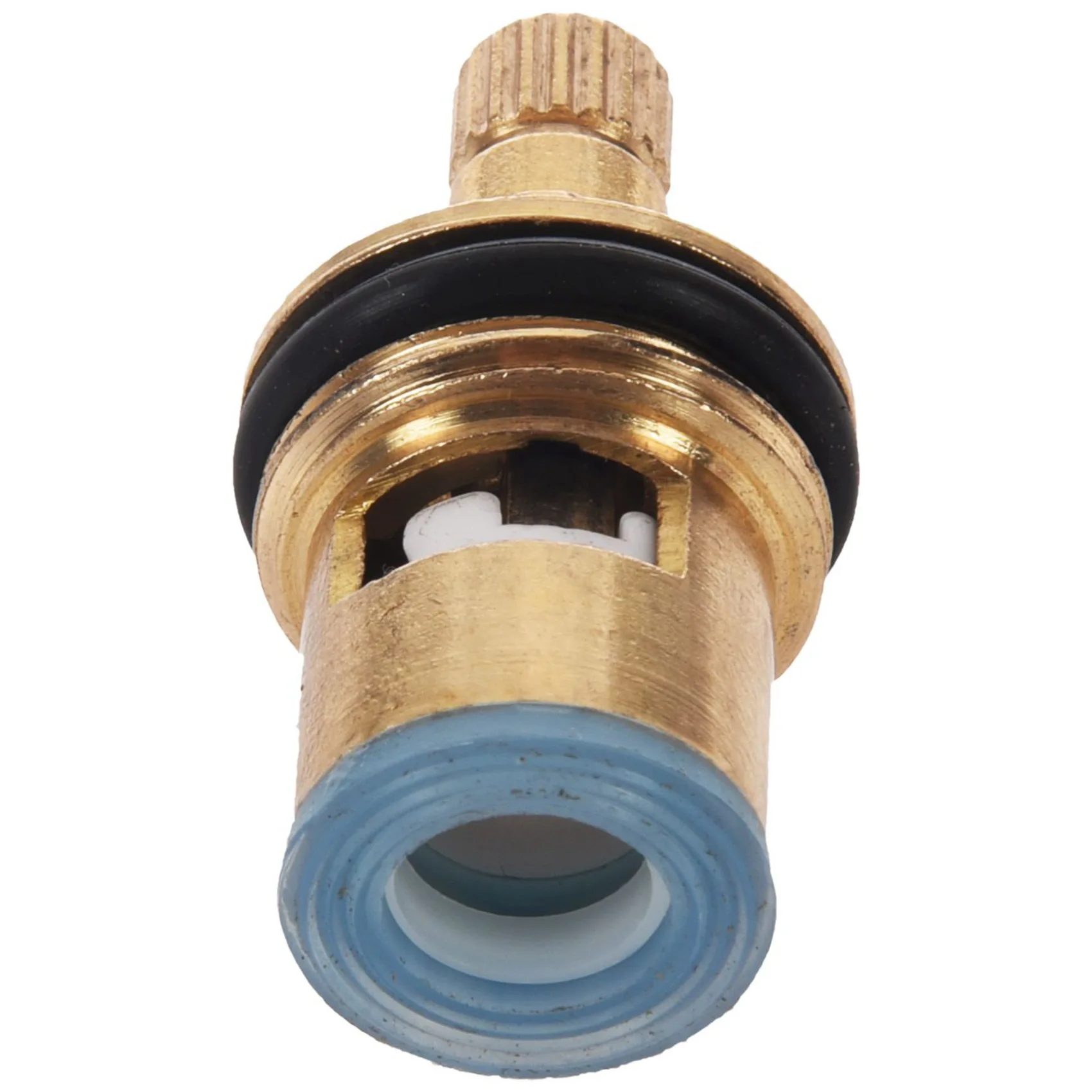 ABSS-6 Pcs 1/2 Inch 20 Teeth Tap Cartridge Disc Quarter Turn Valve Replacement Hot Cold