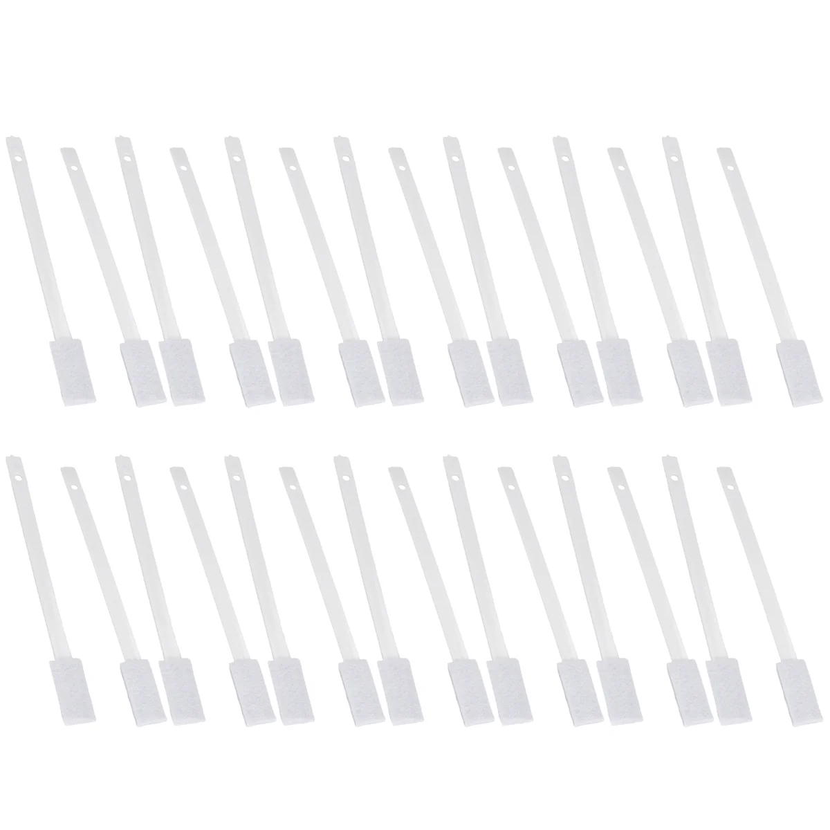 [op voorraad] 28 stuks wegwerp toiletborstel spleetreinigingsborstels, voor toilethoeken, raamgroeven, deurrails, toetsenborden, jaloezieën,