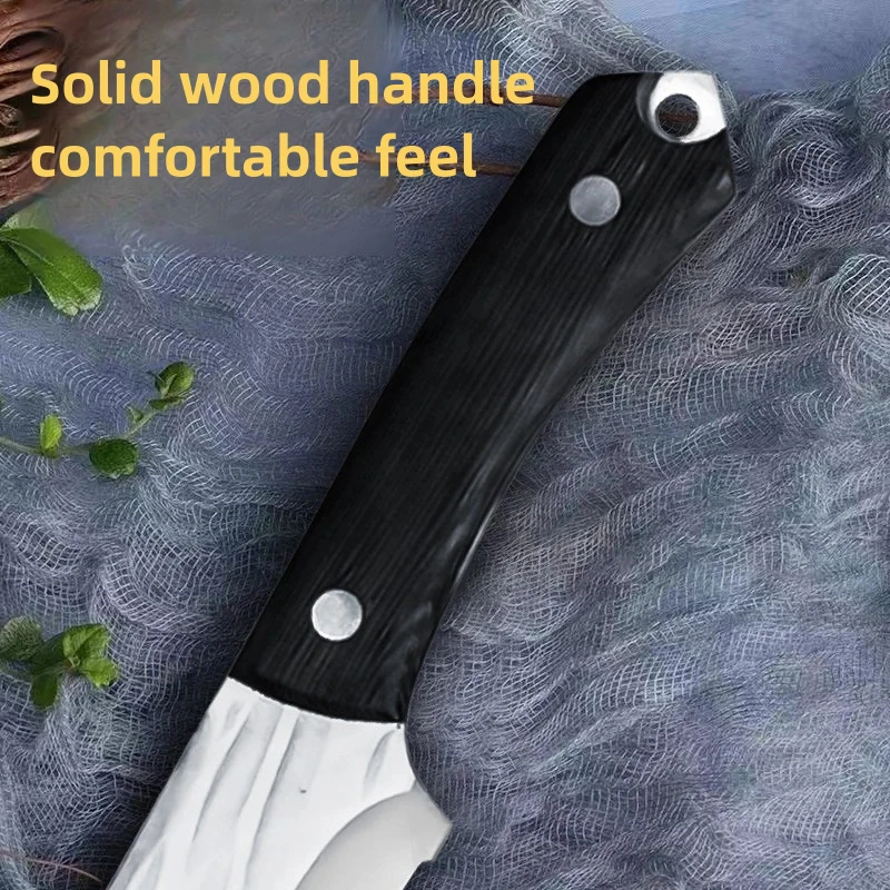 Handmade Forged Knife Stainless Steel Boning Knives Fruit Slicing Knife Meat Cleaver Kitchen Knife Fish Knife Cooking Knife