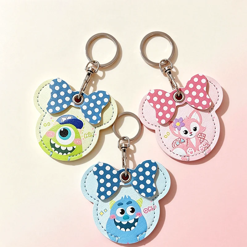 1pc Disney Sulley, stitch Winnie the Pooh，key covers,key accessories,bag charms key protective cases,access control card holders