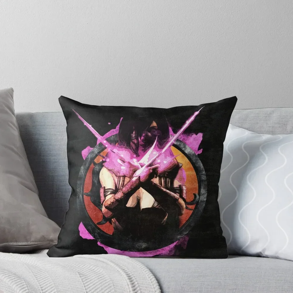 Mortal Kombat Mileena Throw Pillow Pillow Case Christmas Pillow Cases christmas case