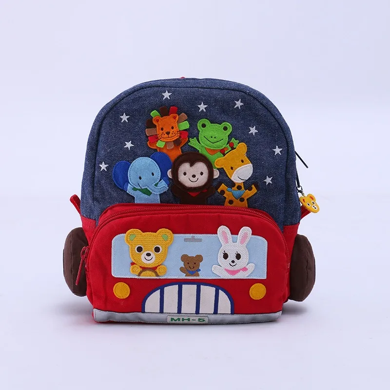 Japanese Boys Cartoon Animal Backpack Kids Backpacks  Boy Bag Boys School Bags  Mochila Infantil Sac A Dos Enfants