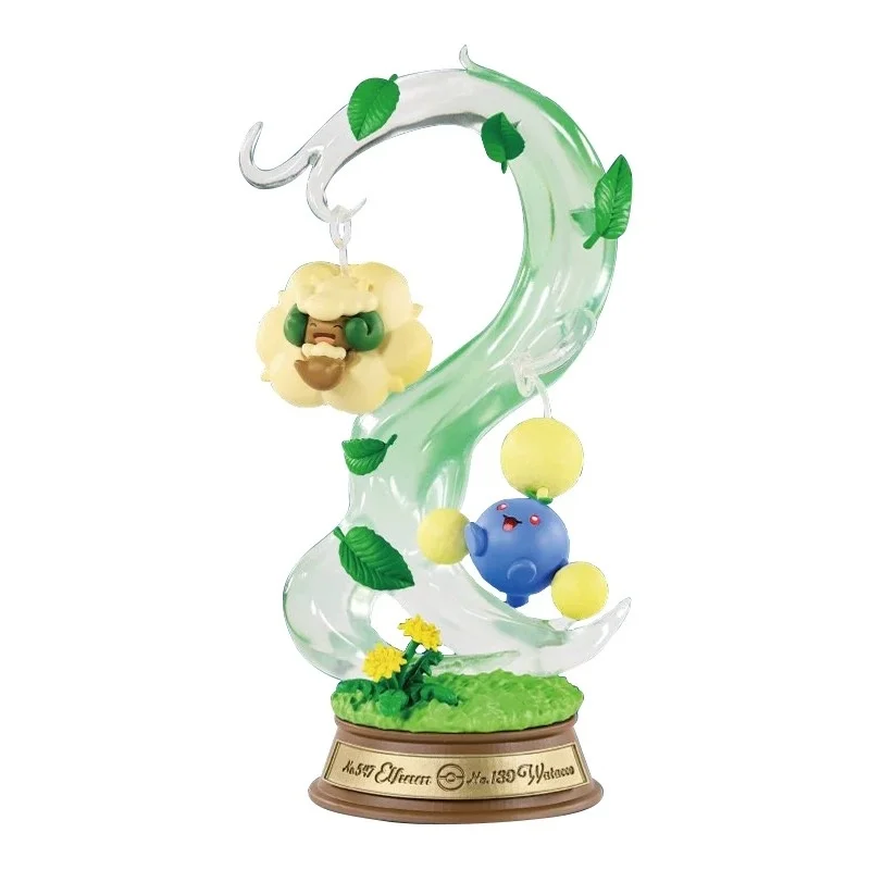 Original Re-Ment Figures Swing Vignette Collection 4 Blind Box Miniature Scene Candy Toy Ornament Collection Kids Gift