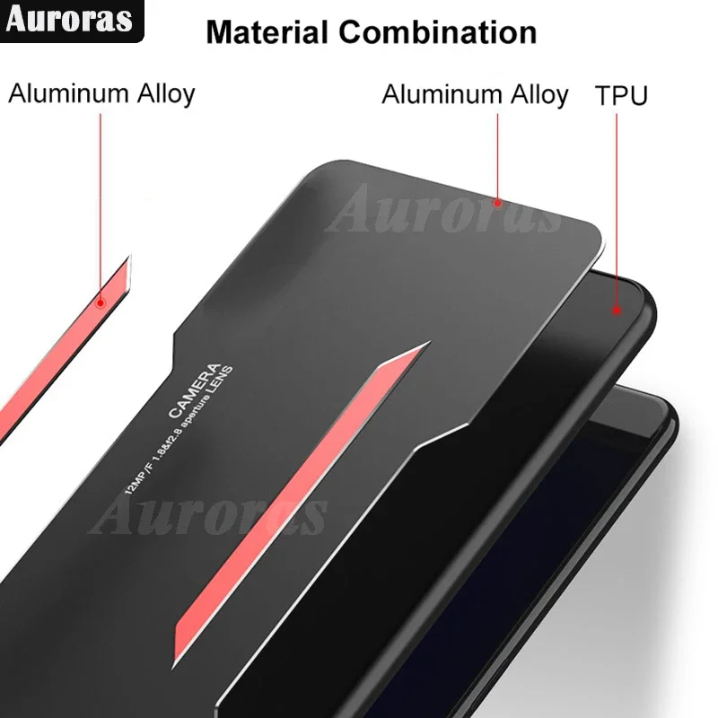 Skinlee Case For Honor X7B 5G X7B 4G 90 Smart  Armor Aluminum Alloy Bumper Rugged Shell For Honor X7B 4G 90 Smart Phone Cover