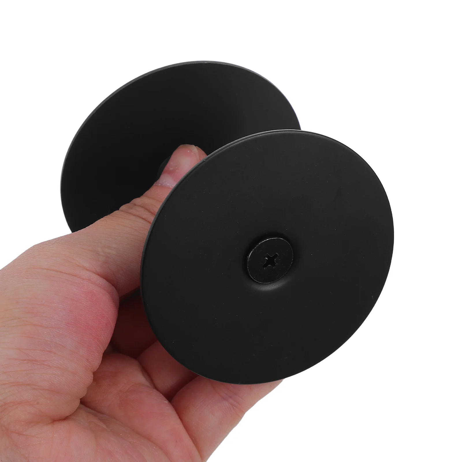 Zestaw Osłonki na Otwór na Zamek ze Stali Nierdzewnej 2.6\\\\\\\" Okrągła Metalowa Zaślepka na Otwór na Zamek do Drzwi Wejściowych, Zabezpieczenie Drzwi, Osłona na Gałkę Drzwi, Elementy Montażowe