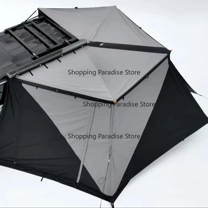 Waterproof Car Hardtop Tent With Sunroof And Aluminum Pole Oxford Fabric Capacity