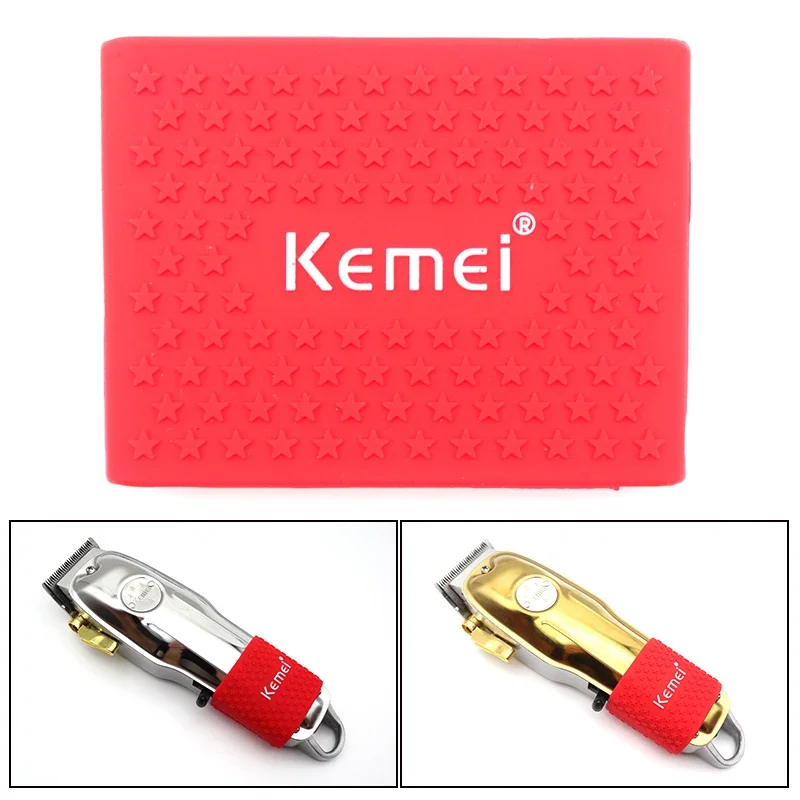 Kemei Professional Hair Clipper Universal Hair Clipper Non Slip Barber Clipper Grip Bands Sleeve Cover for Kemei KM-1986PG, Etc.