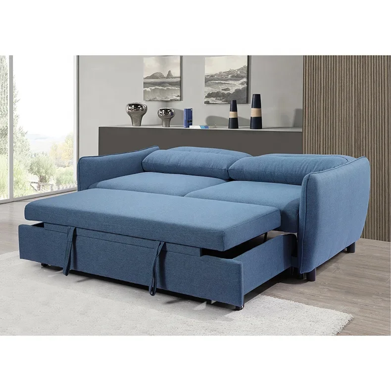 

High Quality Best Selling Furniture Living Room Sofa Folding Sleeper Sofa Bed Modern L Shape Sectional Sofa for Living Room OEM