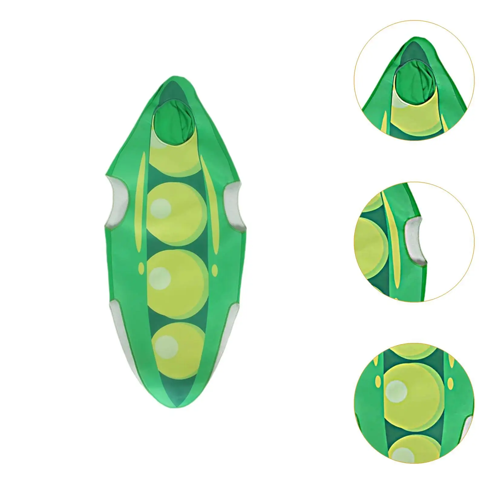 Kinder Peas in A Pod Kostüm Niedliche lustige Cosplay Requisiten für Mottoparty Jungen Mädchen