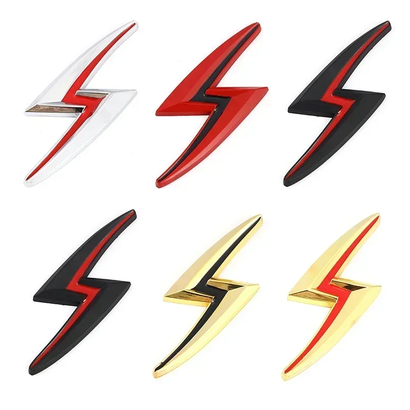 Lightning Logo Car Window Side Sticker for Nissan Almera Sylphy Altima Terra Kicks X-trail Juke Auto Body Trunk Badge Decal