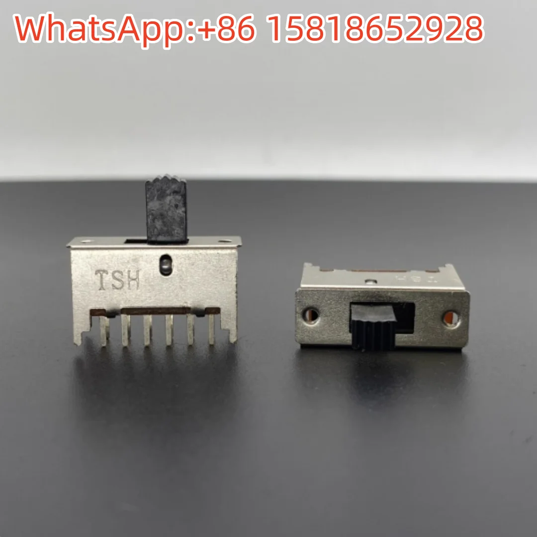 10pcs TSH SS42F01G9 Sliding Toggle Switch Insert 12 Pins 2 Gear Push Shank 9mm Long