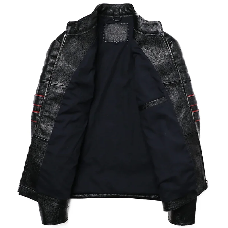 Thumbnail 4 - #23 Trending Mens Leather Coats Right Now