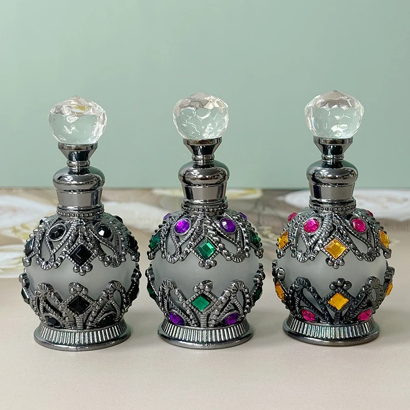 1PCS Luxus Parfüm Flasche Ätherisches Öl Flasche 15ml Leere Flasche Lagerung Flasche Geschenk Glas Parfüm Flasche Tragbare flaschen – Detail 20