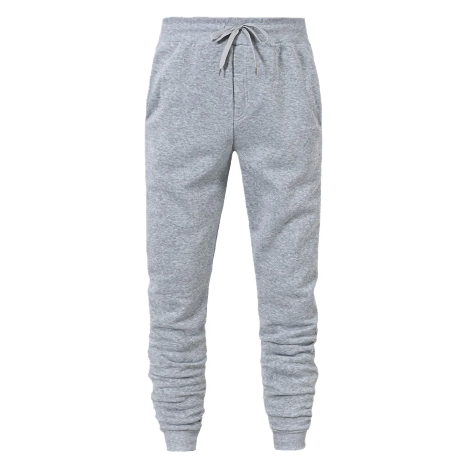 Heren Effen Sportbroek Hoge Kwaliteit Katoenen Broek Jogging Broek Outdoor Vrijetijdsfitness Jogging Broek Comfortabele Hiphop Broek 2024