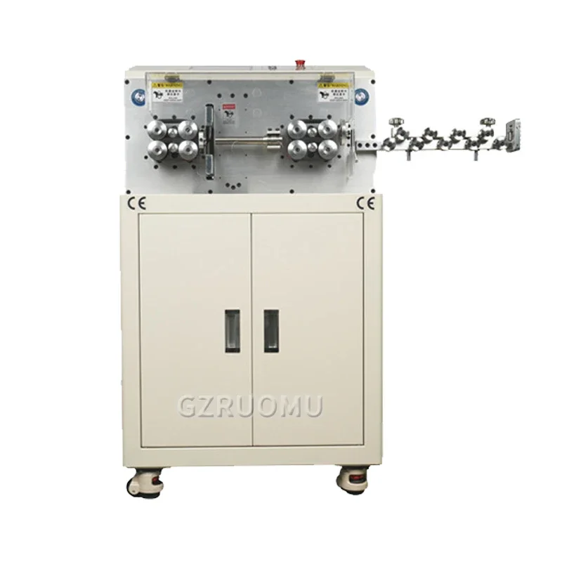 Computer Wire Cutting Stripping Peeling Machine AWG 1-95m㎡ Automatic Wire Cutter Stripper Cutting Length 0-200mm SWT508-MAX2-S9