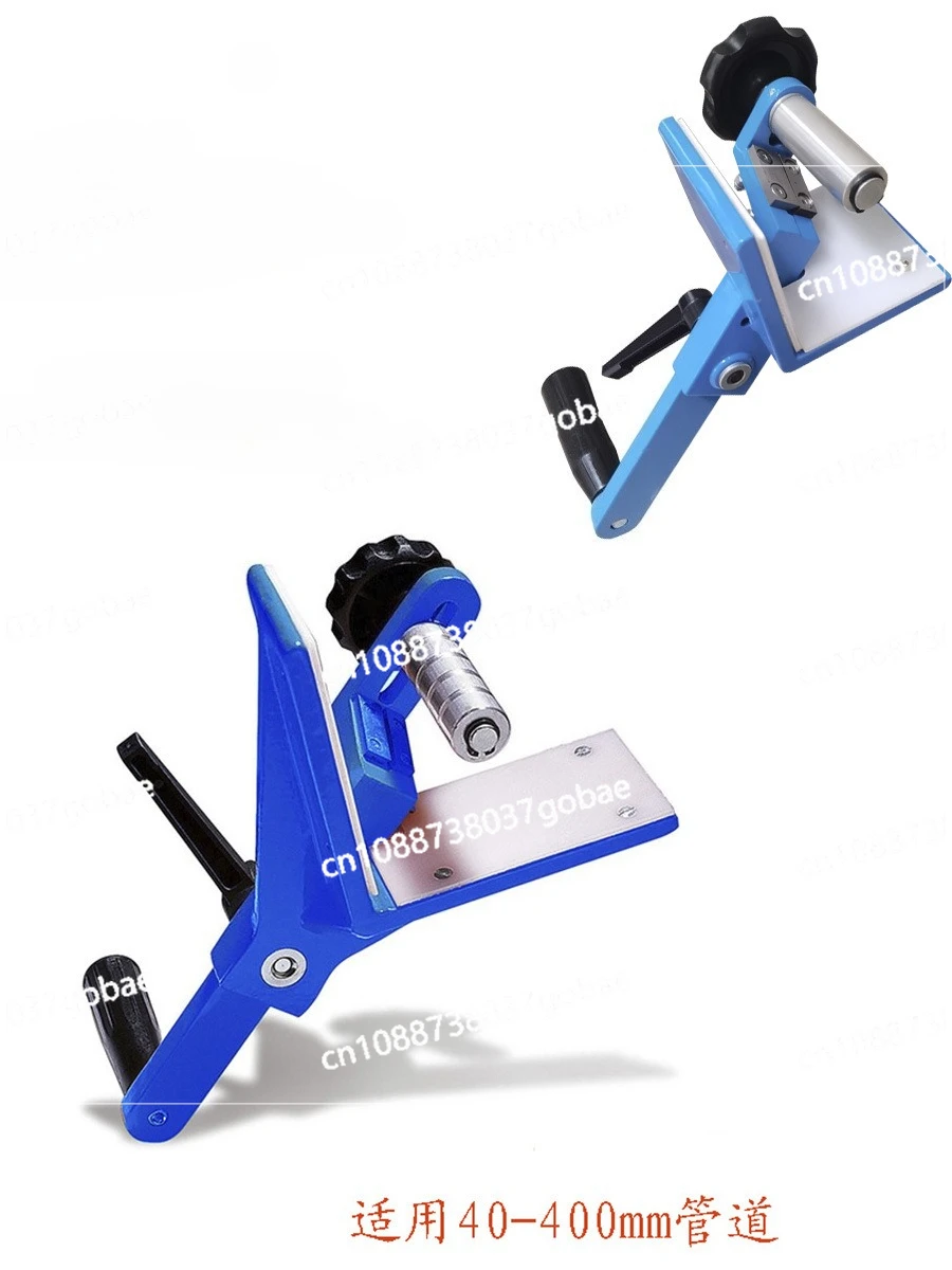 Plastic PVC pipe chamfering trimmer PPH beveling machine PE pipe outer chamfering device