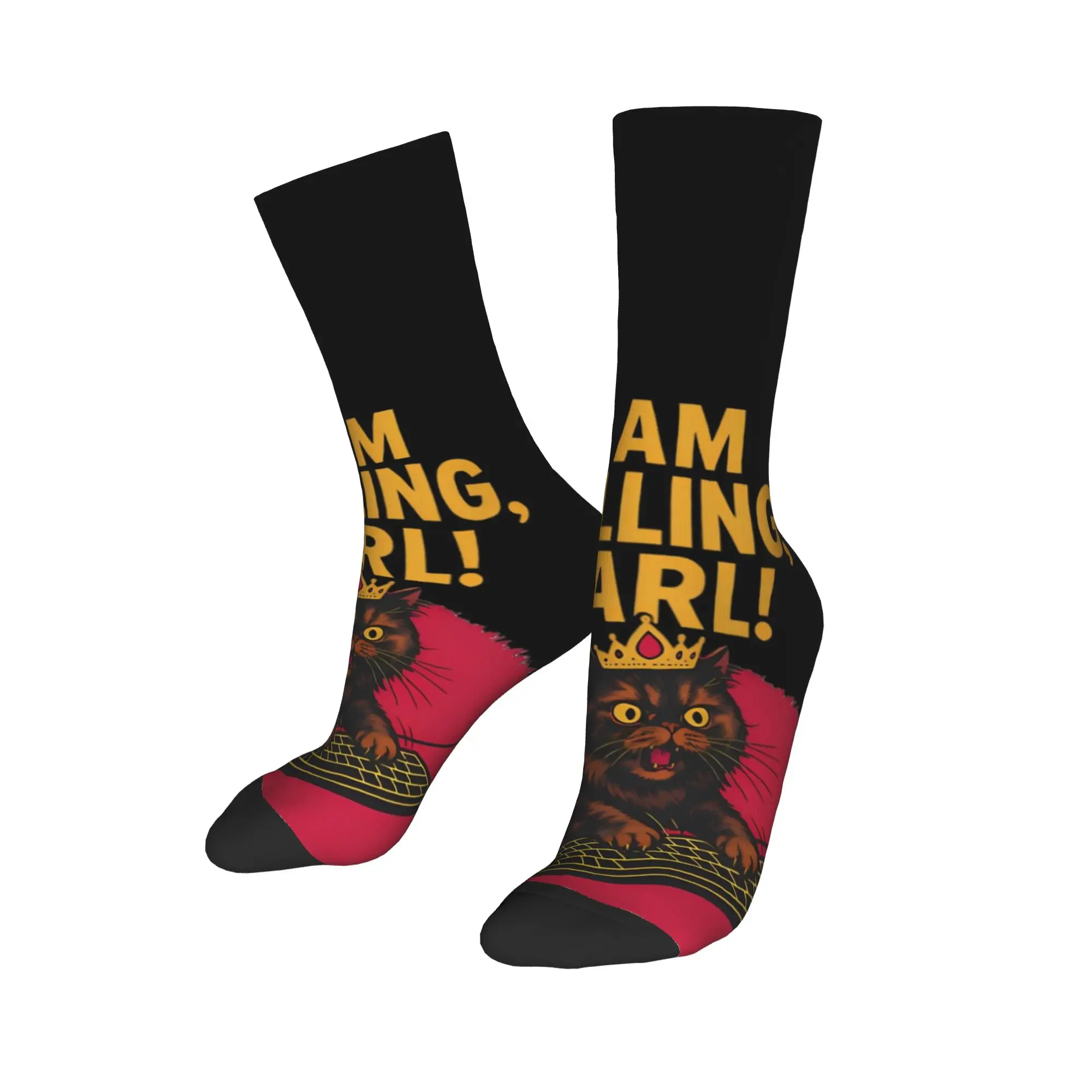 Autumn Winter Crazy Design Unisex Princess Donut  Dungeon Crawler Carls Socks  Breathable Sports Socks