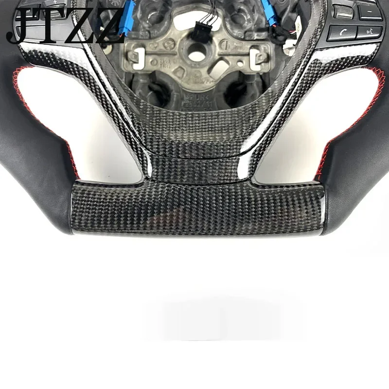 FOR BMWS  E90 E92 E93 E87 E83 M3 2007 2008 2009 2010 2012 Modified racing car model carbon fiber steering wheel