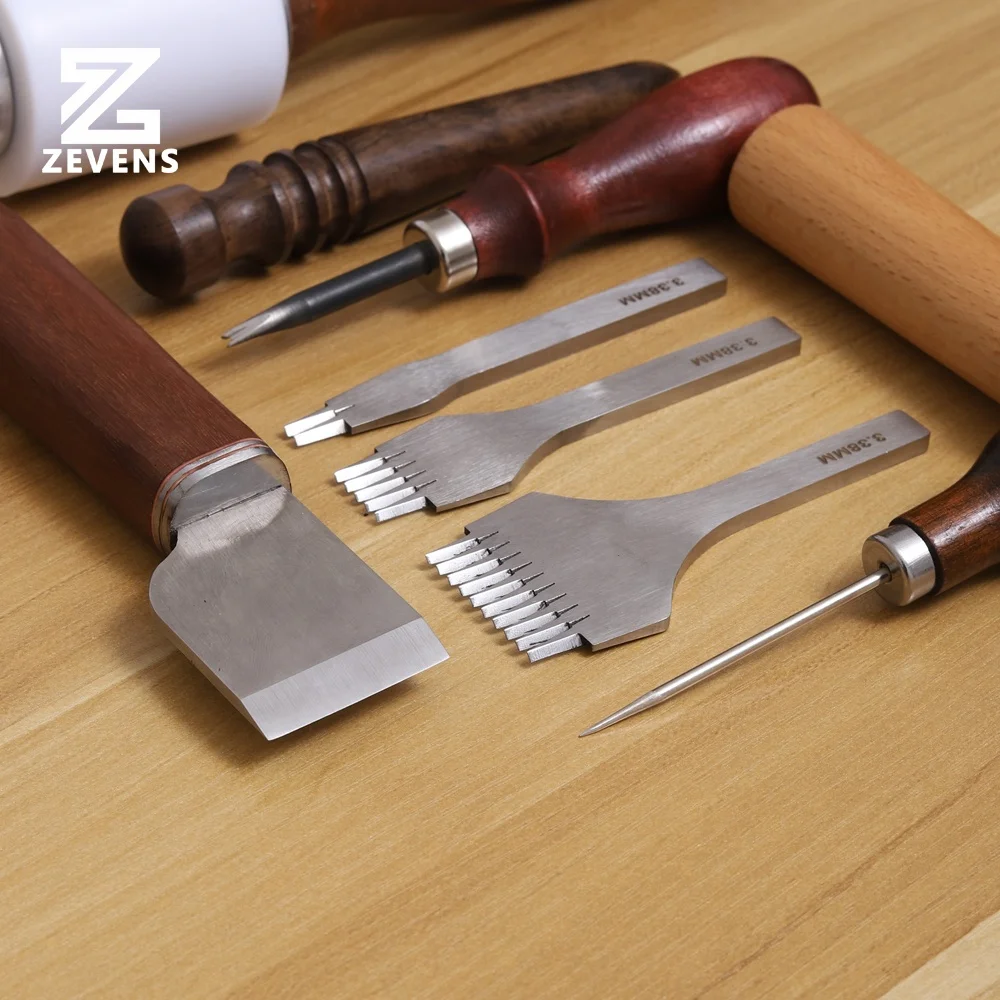 Handbags Wallet DIY Handmade Leather Working Tools Set leather tool kits Professional Leather Tools Craft Set