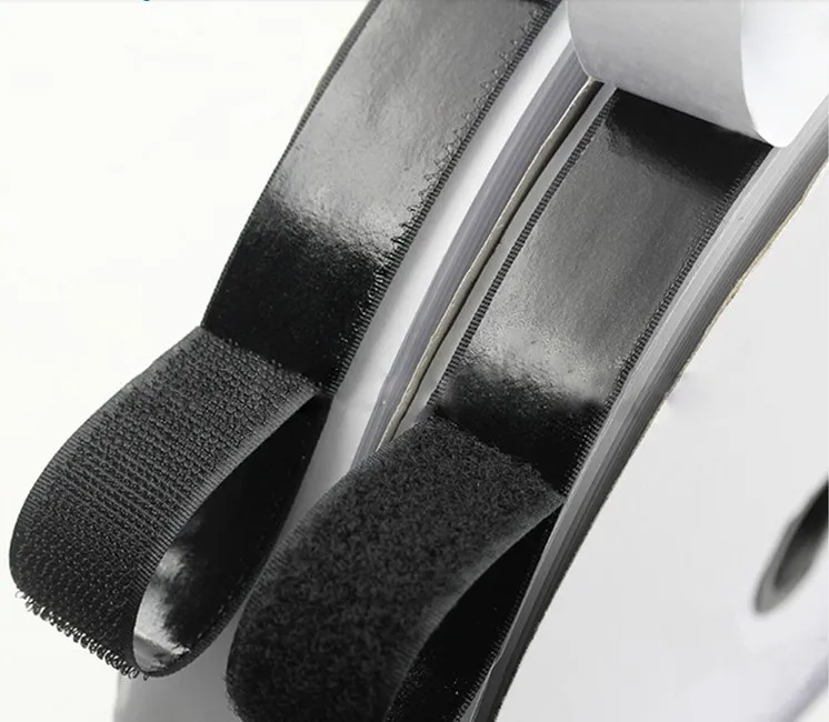 

Black Color Self Adhesive Hook And Loop Fastener Tapes