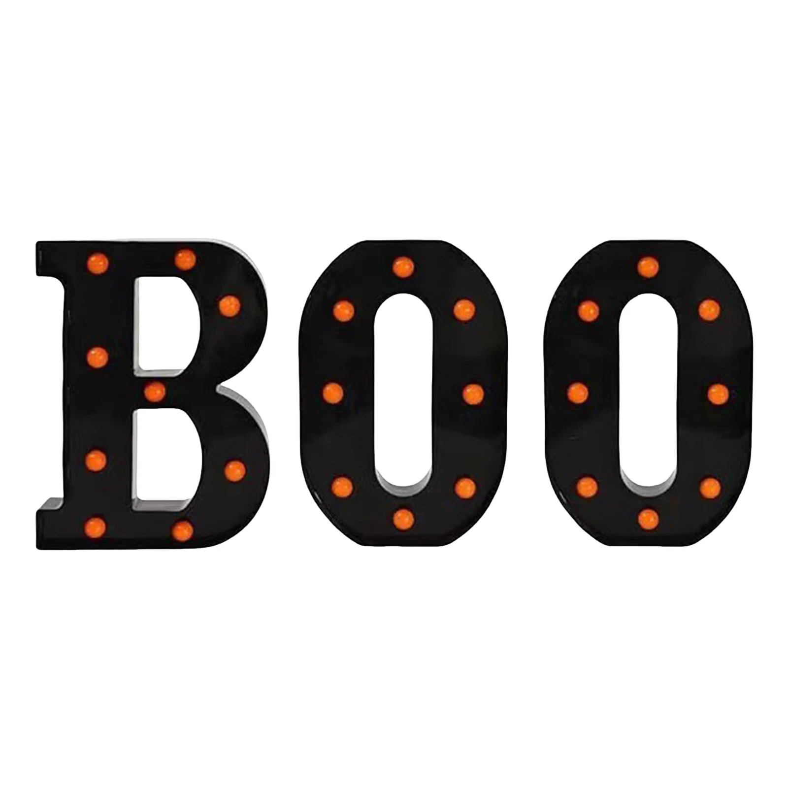 

Украшения на Хэллоуин, поделки своими руками для девочек, домашний фестивальный знак, светодиодный светящийся буквы, винтажное готическое украшение для домашнего декора