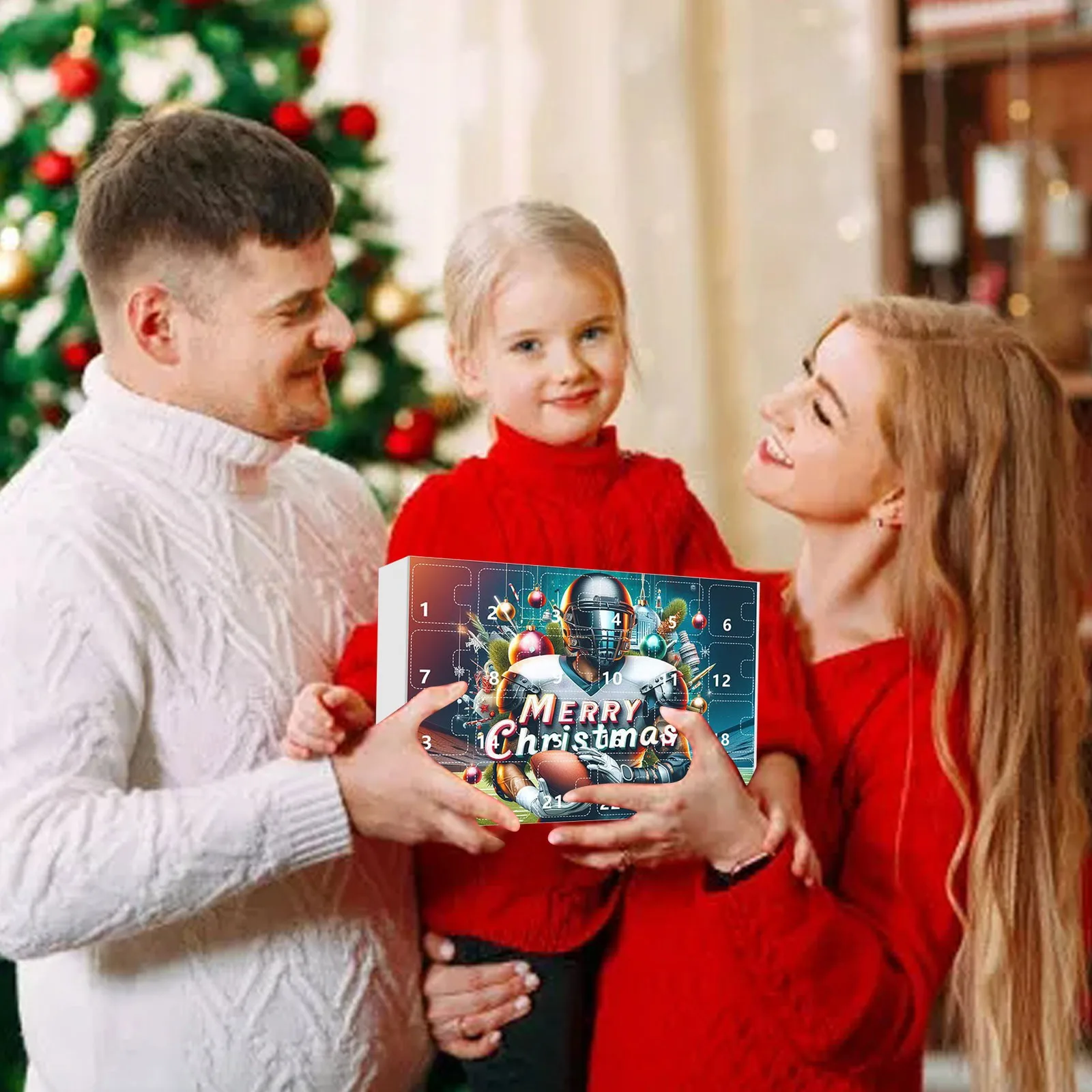 ปฏิทินนับถอยหลังวันสำคัญก่อนวันแต่งงาน ฟุตบอลแอดเวนท์ 2024 ปฏิทินนับถอยหลังคริสต์มาส 24 วัน ฟุตบอล รักบี้ นับถอยหลังวันคริสต์มาส หนังสือผ้าห่ม