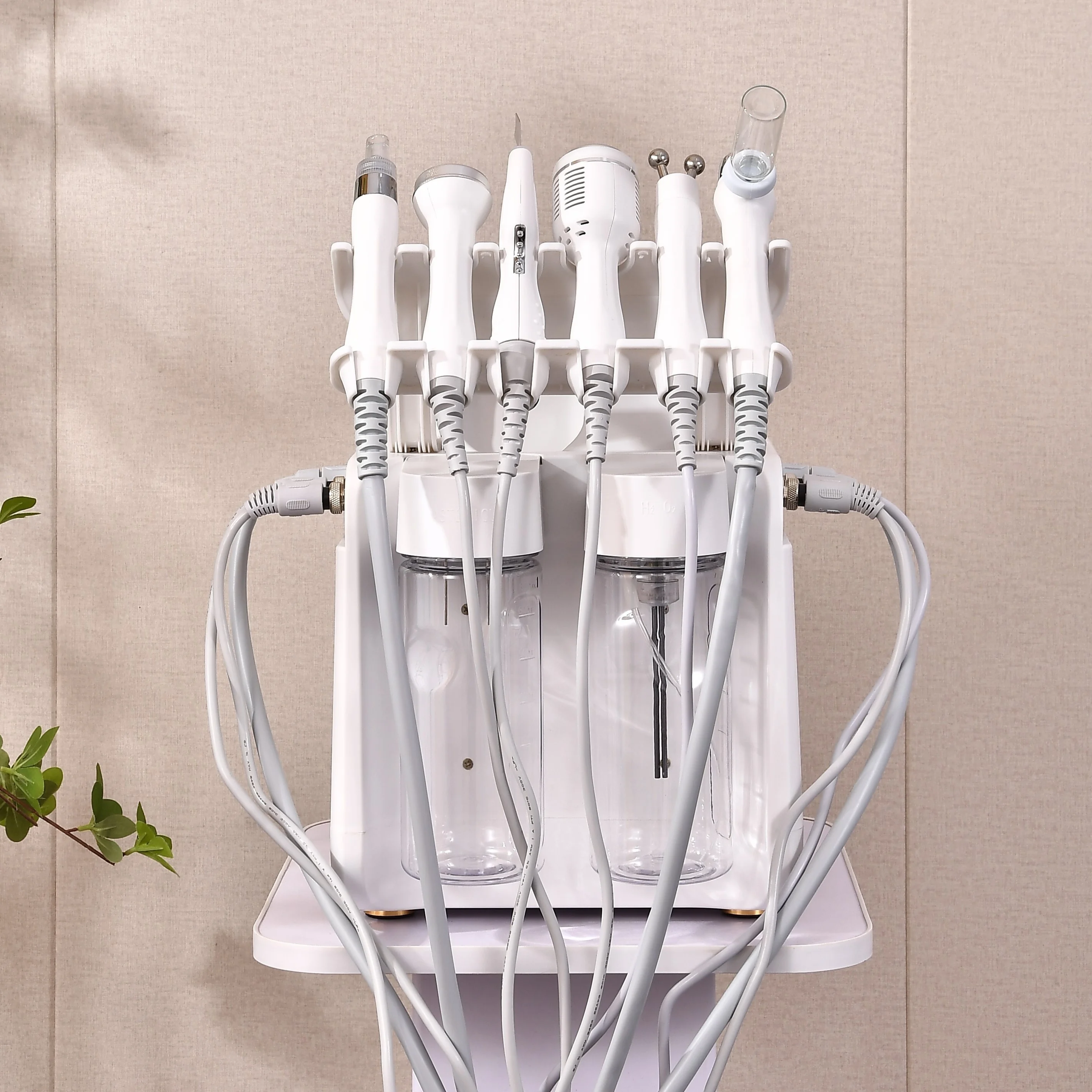 7-in-1-Wasserstoff-Sauerstoffblasen, Hautschönheit, reinigende Gesichtsmaschine, Peeling, Wake-Up Skin Home Beauty-Gerät