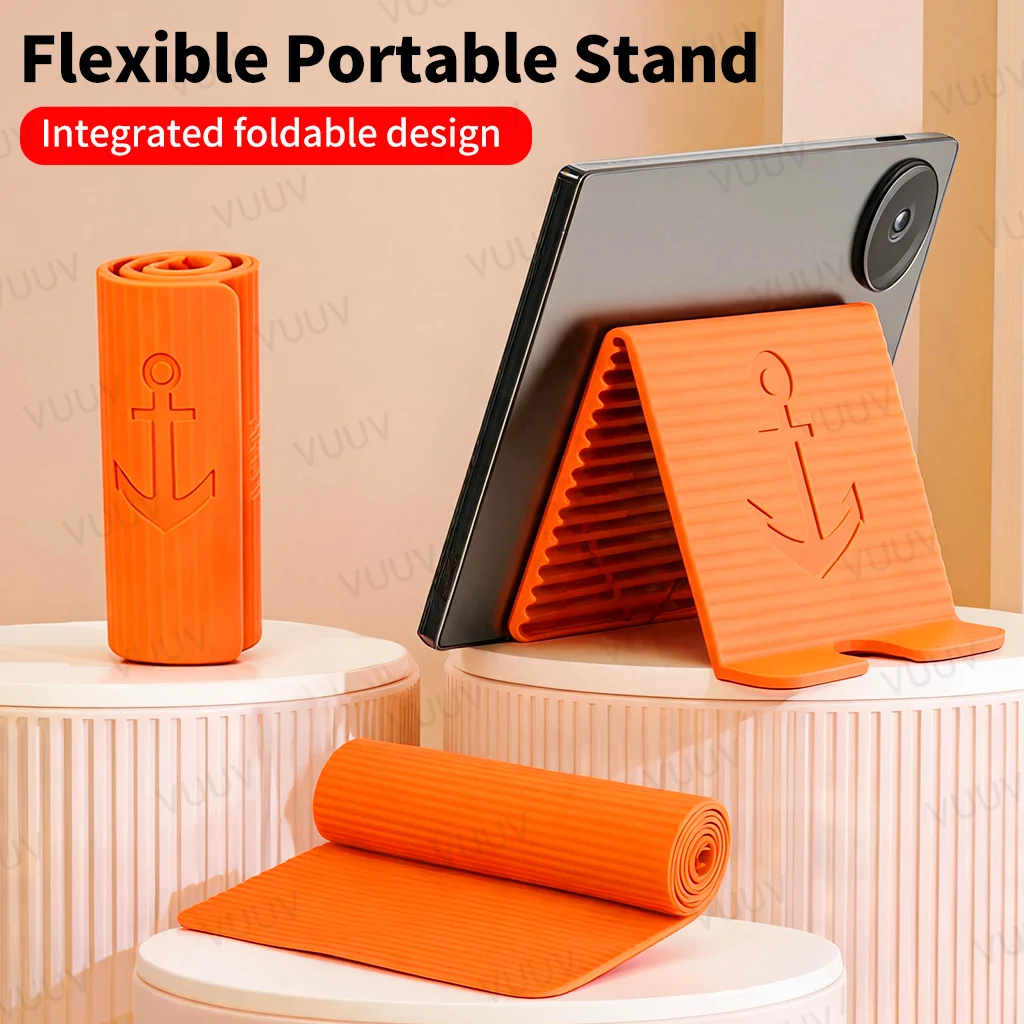 VUUV Bendable Variable Silicone Lazy Phone Holder Universal Adjustable Stand For Mobile Phone Tablet Portable Desktop Support