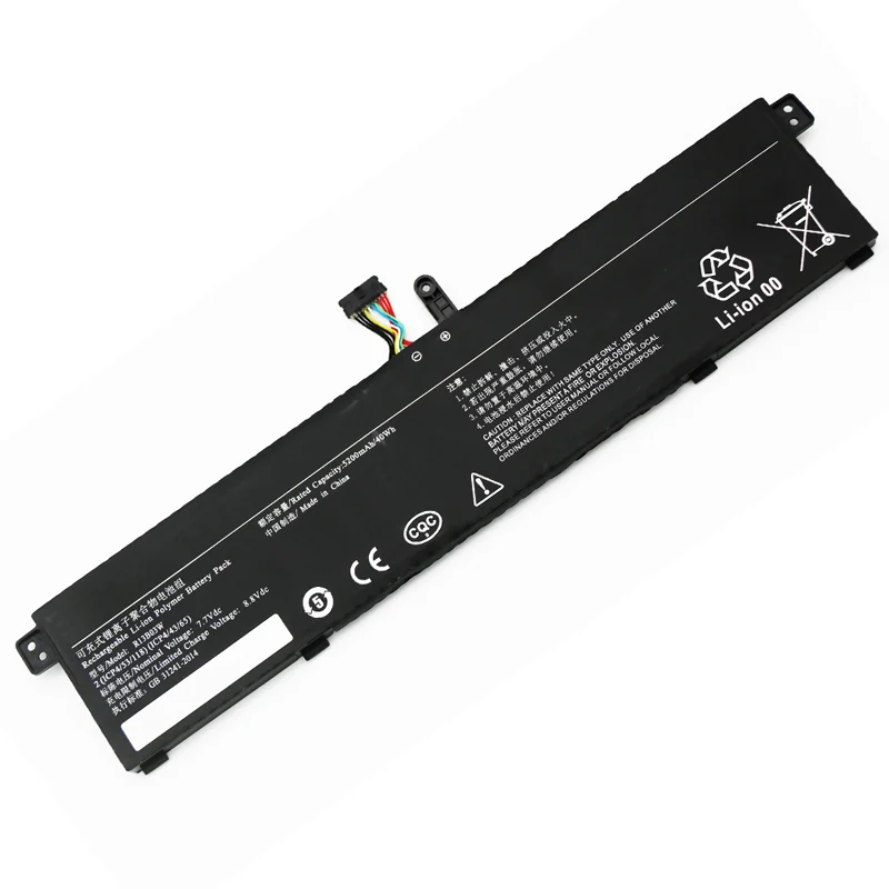 Imagem -02 - Bateria do Portátil para Xiaomi Redmibook 13 Xma1903-an Xma1903-bb R13b03w 7.7v R13b03w 40wh 5200mah Novidades