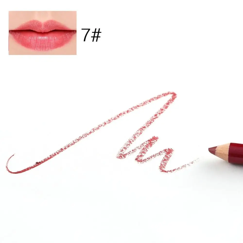 Natürliche Kontur Lippen kontur Linie matten Lippenstift matten Samt Samt Lip Liner Bleistift langlebigen wasserdichten Lip Liner Bleistift