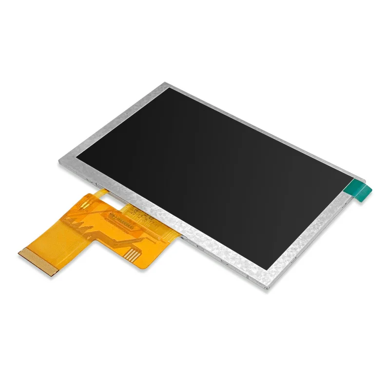 

5 Inch TFT LCD Display Module IPS RGB Interface 500 Brightness 800 * 480 Touch Free Display Screen
