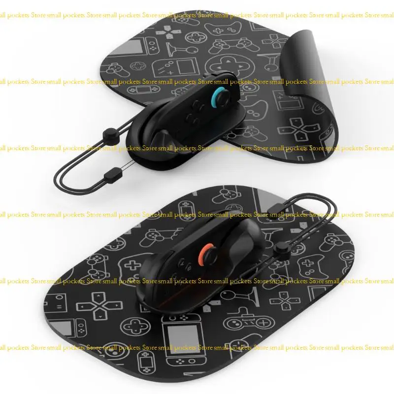 R1WD 1 Set Gaming Controller Mouse Grip Mouse Mouse لـ NS2 يمين Gamepad Mouse مع Mousepad #5