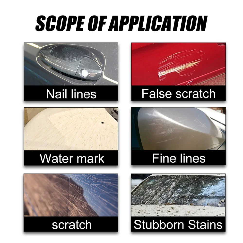 Magic Car Scratch Repair Cloth Nano Sparkle Cloth Car Metal Surface Polishing Cloth Scratch Repair Tool Remover Auto Accessories