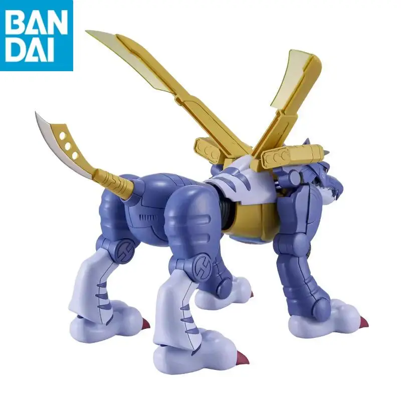 

Bandai Anime FRS Digimon Adventure Metal Garurumon Assembly Model Toys Action Figure Collectible Kid Birthday Gift Ornaments