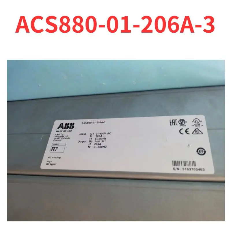 

Second-hand ACS880-01-206A-3 inverter test OK Fast Shipping