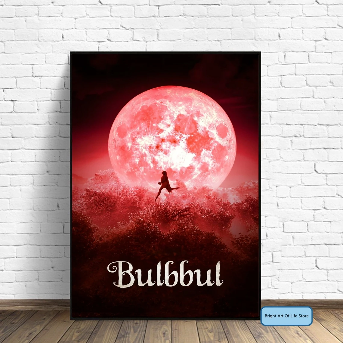 

Bulbbul (2020) Movie Poster Cover Photo Canvas Print Wall Art Home Decor (Unframed)