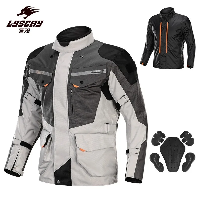LYSCHY LY-903 Off-Road Motorcycle Racing Suit Winter Waterproof Anti-drop Rally Riding Men's Women's Locomotive Suits