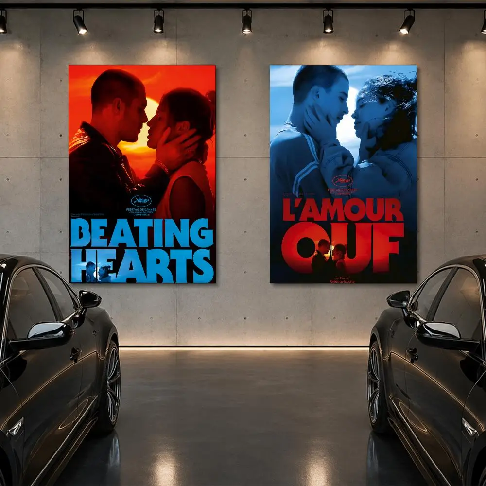 Beating Hearts Movie Poster Room Decor Home Wall Art Printing Waterproof Garage BedRoom Posters Gift