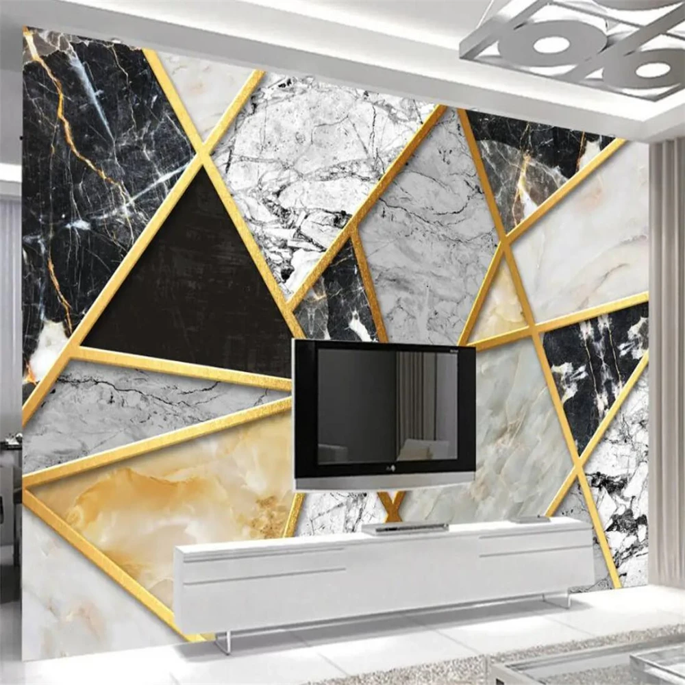 

Пользовательские художественные геометрические фото обои, фреска для дивана, спальни, ТВ-фон, papel de parede, настенные обои, украшения для дома для гостиной